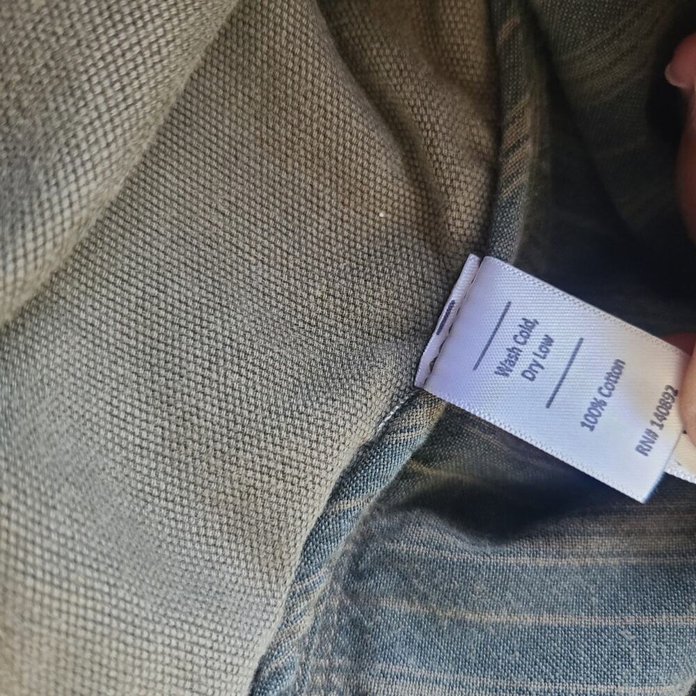 Marine Layer Army Green Jacket Men's Size Large - Picture 12 of 12